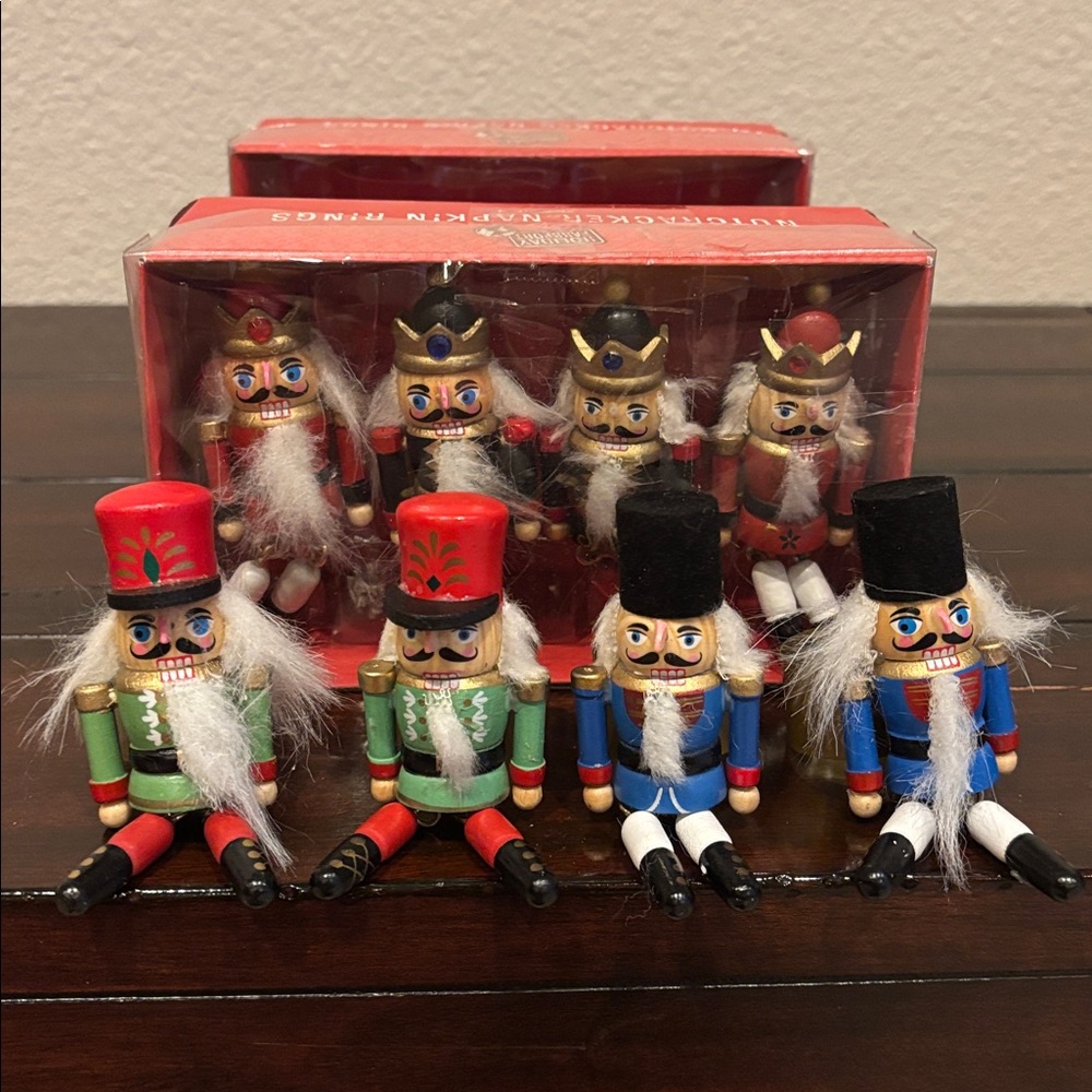 WORLD MARKET  Nutcracker Napkin Rings